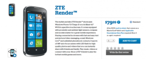 ZTE Render