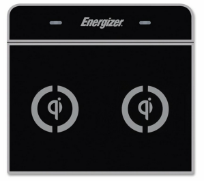 Energizer IC2B-US Qi Dual-Zone Flat Panel Induction Charger Energizer IC2B-US Qi Dual-Zone Flat Panel Induction Charger