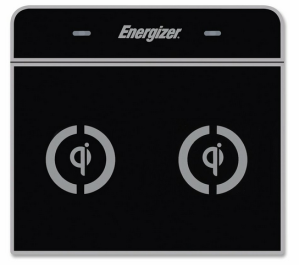 Energizer IC2B-US Qi Dual-Zone Flat Panel Induction Charger