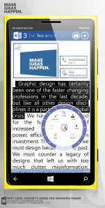 Концепт Office для Windows Phone от Янко Андреева
