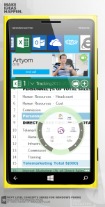 Концепт Office для Windows Phone от Янко Андреева