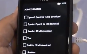Windows Phone 8 на HTC 8X
