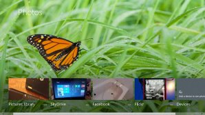 Фотографии в Windows 8