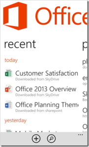 Office для Windows Phone 8 Office для Windows Phone 8