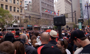 Участники парада San Francisco Giants Участники парада San Francisco Giants