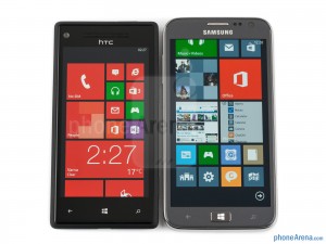 HTC 8X и Samsung ATIV S