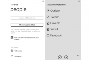 Windows Phone 8: Фильтрация фидов Windows Phone 8: Фильтрация фидов