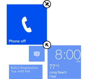 Как менять размер плиток в Windows Phone 8