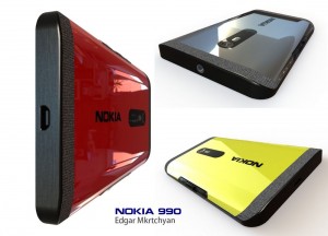 Концепт Nokia 990 на Windows Phone 8+