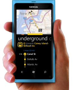 Nokia Транспорт 3.1 для WP7