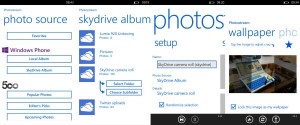 Photostream Skydrive Integration