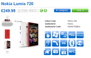 Nokia Lumia 720 Nokia Lumia 720