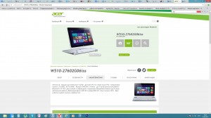 Acer W510 Acer W510