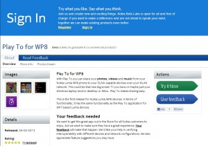 Nokia Play To DLNA. Тематический пост на Betalabs Nokia Play To DLNA. Тематический пост на Betalabs