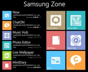Samsung Zone в Магазине Windows Phone