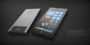 Концепт смартфона Microsoft Surface