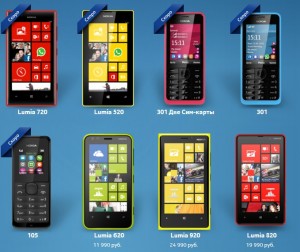 Россыпь новинок от Nokia с MWC-2013