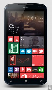 Концепт Windows Phone Blue Концепт Windows Phone Blue