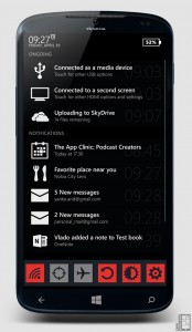 Концепт Windows Phone Blue Концепт Windows Phone Blue