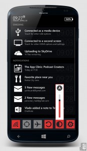 Концепт Windows Phone Blue Концепт Windows Phone Blue