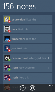 Tumblr для Windows Phone 8 Tumblr для Windows Phone 8