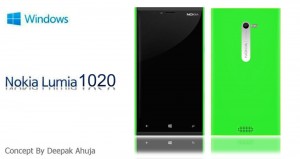 Концепт Nokia Lumia 1020