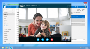 Skype в Outlook.com