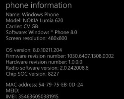 Nokia начинает рассылку обновления 1308 для Lumia 620!
