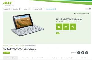 Acer W3 Acer W3