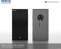 Концепт Nokia Lumia 960 Catwalk в алюминиевом корпусе