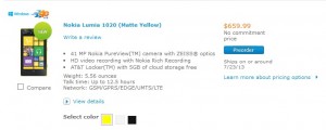 Nokia Lumia 1020 у ATT Nokia Lumia 1020 у ATT