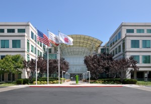 Штаб-квартира корпорации Apple в городе Купертино, США