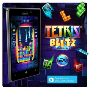 Nokia портирует на Windows Phone игру Tetris Blitz