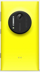 Nokia Lumia 1020. Вид сзади