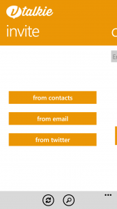 Vtalkie для Windows Phone