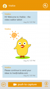 Vtalkie для Windows Phone