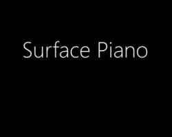 88 планшетов Surface RT в роли пианино