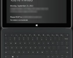 Microsoft разослала приглашения на презентацию Surface нового поколения (ОБНОВЛЕНО)