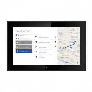 Lumia 2520 Here maps