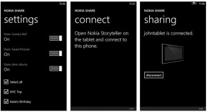 Nokia Share для Windows Phone 8