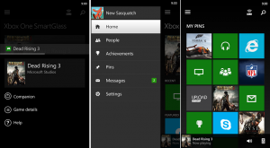 Xbox One SmartGlass