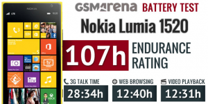 Nokia Lumia 1520 - тест батареи