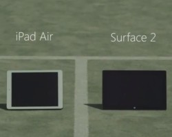 Surface 2 vs. iPad Air: на корте