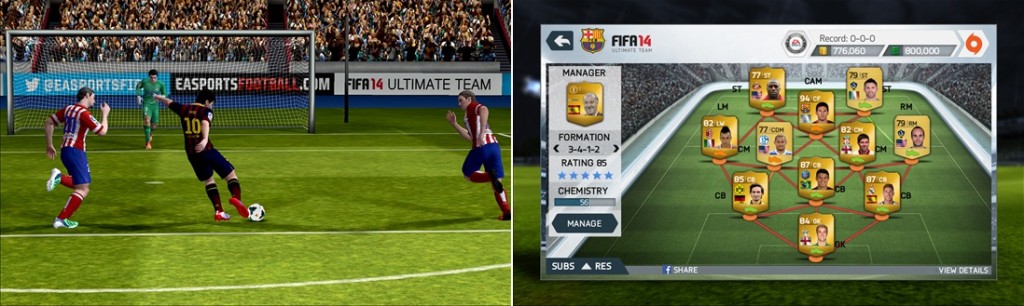 FIFA 14 на Windows Phone 8