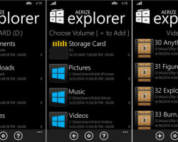 Для Windows Phone 8.1 начали появляться файловые менеджеры