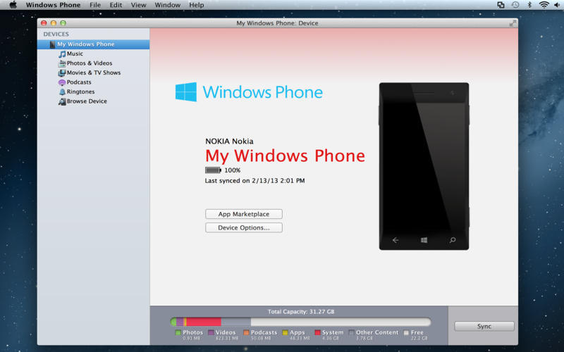 Приложение windows phone для mac скачать