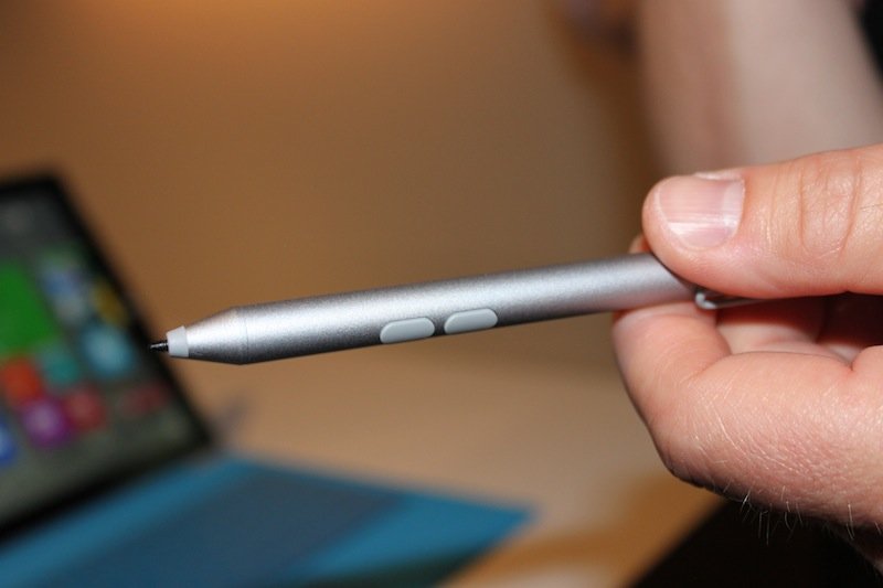 microsoft-is-really-pushing-the-surface-pro-3s-pen-as-one-of-its-core-advantages-the-company-claims-its-just-as-sturdy-as-a-standard-pen-and-has-placed-two-buttons-along-the-side