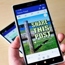 Приложение Facebook Beta для Windows Phone получило крупное обновление