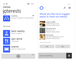 В Cortana добавлена интеграция Foursquare