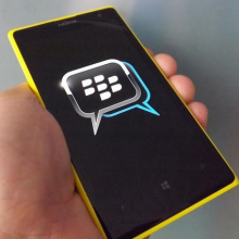 В магазине Windows Phone появился мессенджер BlackBerry